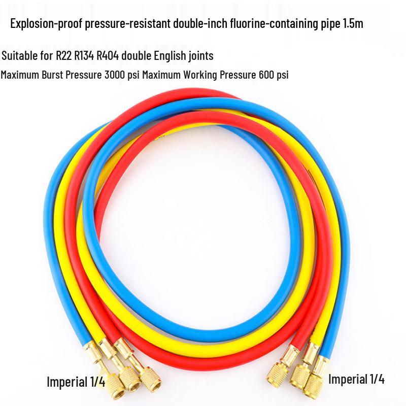 

Automotive AC Refrigerant Charging Hose Set