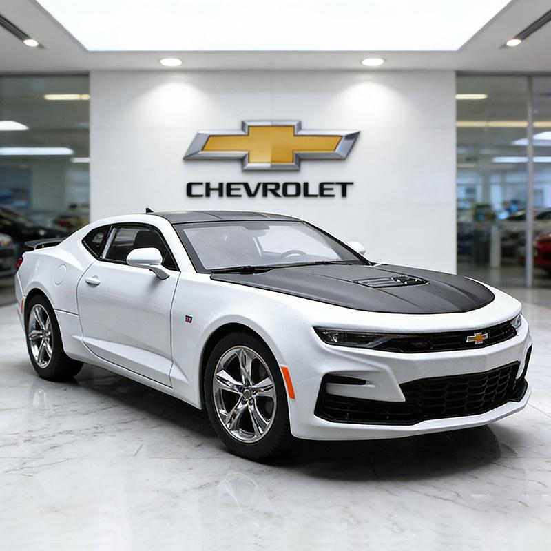 

NEW 1:18 Chevrolet Camaro Supercar Alloy Car Diecasts & Toy Vehicles Car Model Miniature Scale Model Car For Children белый