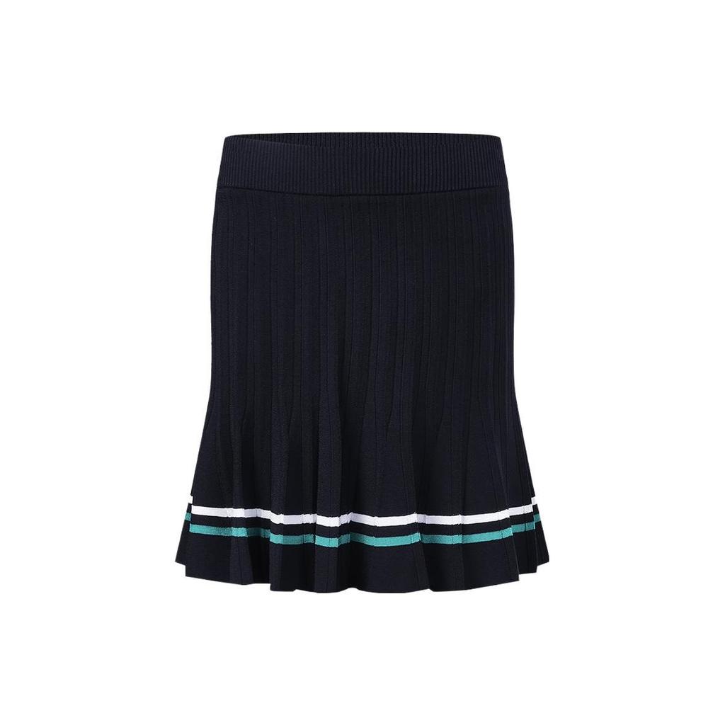 Fila Pleated Tennis Skirt Women Skirts Dark-Blue A11W333311F-NV