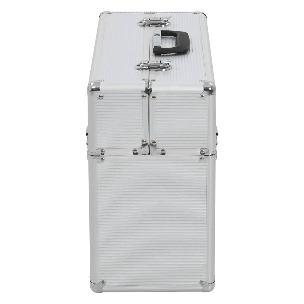 Tool Box 47 x 36 x 20 cm Silver Aluminum