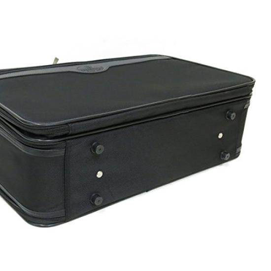 Wellington Soft Attache Case with A3 Y-Shaped Folder, Business Bag for Men, 48cm, 21217