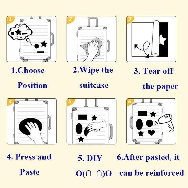 50 bucăți semne de avertizare autocolante impermeabile