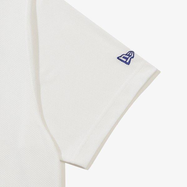 New Era La Dodgers Mesh T shirT Off whiTe 15147533