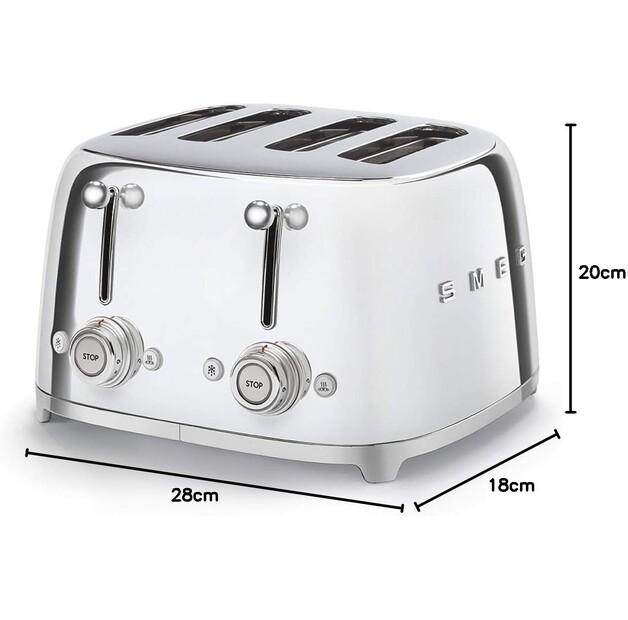 Тостер Smeg TSF03SSEU