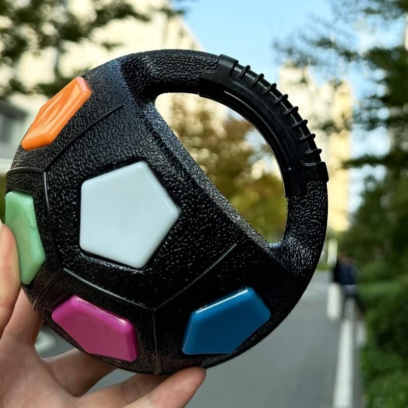 Pet Dog Ball Toy With Tpr Material For Chewing And Training Interactive Play Black Blue