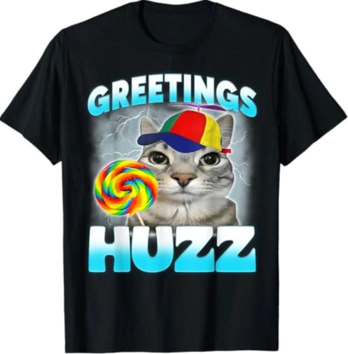 Cat Meme Funny T-Shirt M