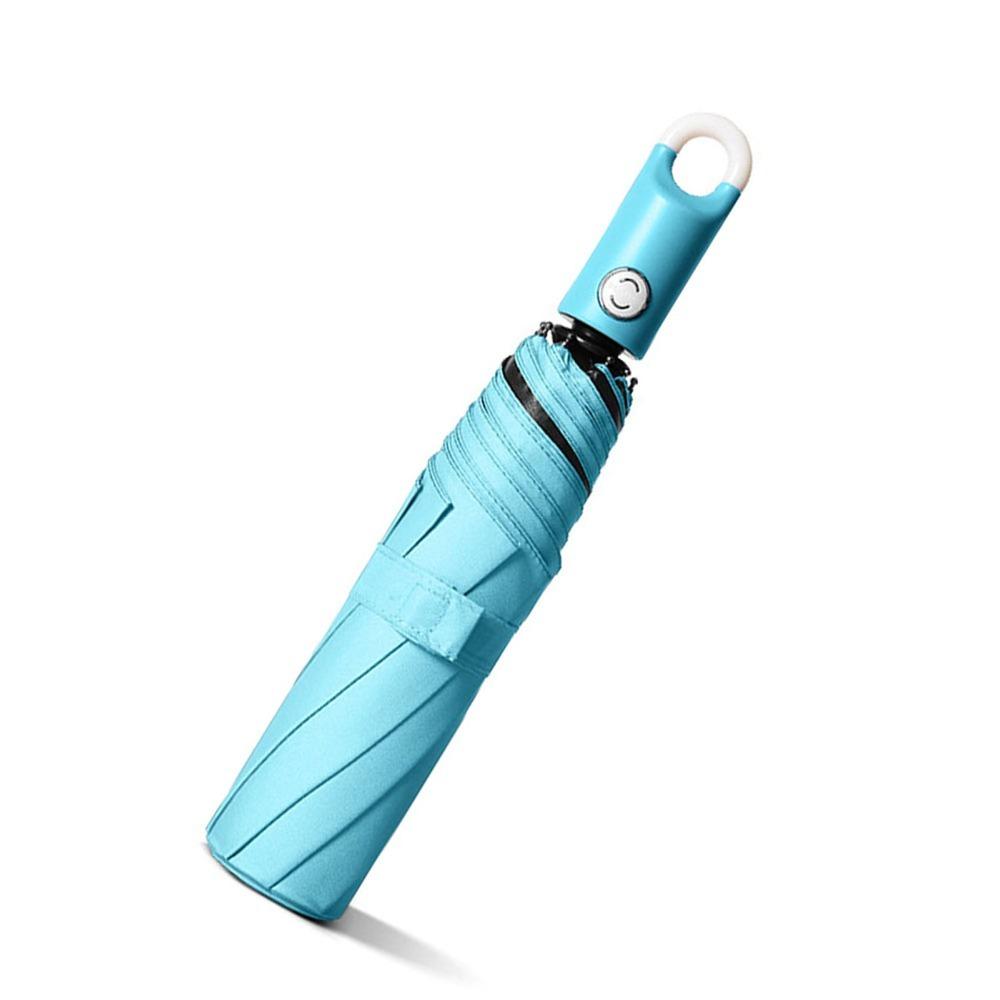 3-Folding Windproof Umbrella 360° Rotating Handle Compact Umbrella Durable Rain Umbrella  Travel