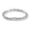 Accessible Luxury Hip Hop Full Diamond Cuban Link Chain Male Hiphop Buckle
