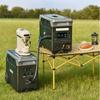 Przenośna stacja zasilania, 3600W 3840Wh Stacja zasilania Generator słoneczny z 10 portami wyjściowymi i regulowaną mocą wejściową, Rozszerzalna bateria zapasowa LiFePO4