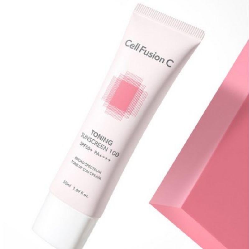 Cell Fusion C Toning Sunscreen 100, 50ml (SPF 50+ / PA++++)