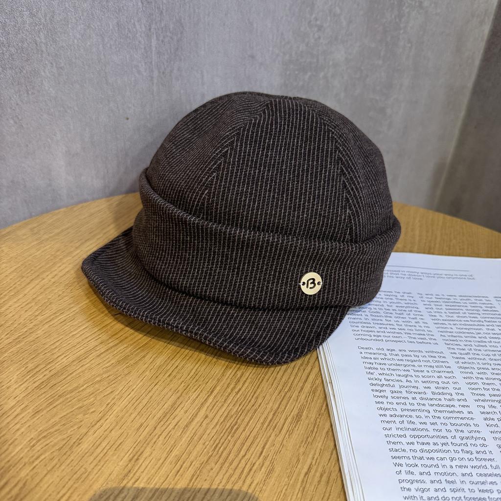 Women Autumn Winter Trendy Beret Hat Style Sun Protection Breathable Polyester