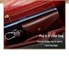 Men's Genuine Leather Large Capacity Key Holder - Multi-functional Waist Hanging Key Case for Home Use