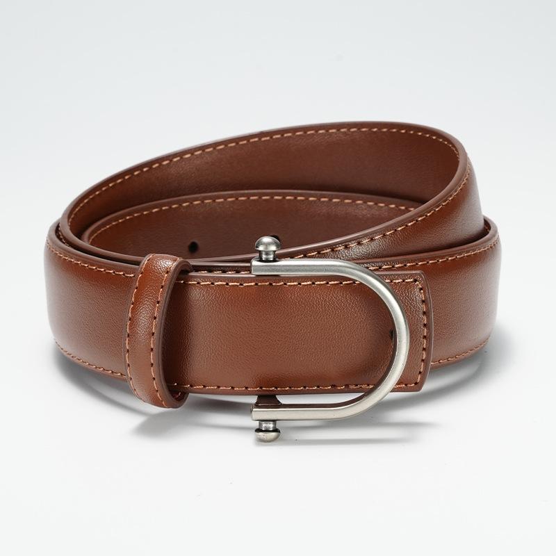 

Женский ремень Новый Натуральная кожа Женский ремень Простой и Универсальный Ретро ремень с джинсами Повседневные брюки Женщины