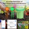Tuya Zigbee Wireless Soil Tester Temperature and Humidity Meter IP66 Waterproof Garden Automation Irrigation Detector