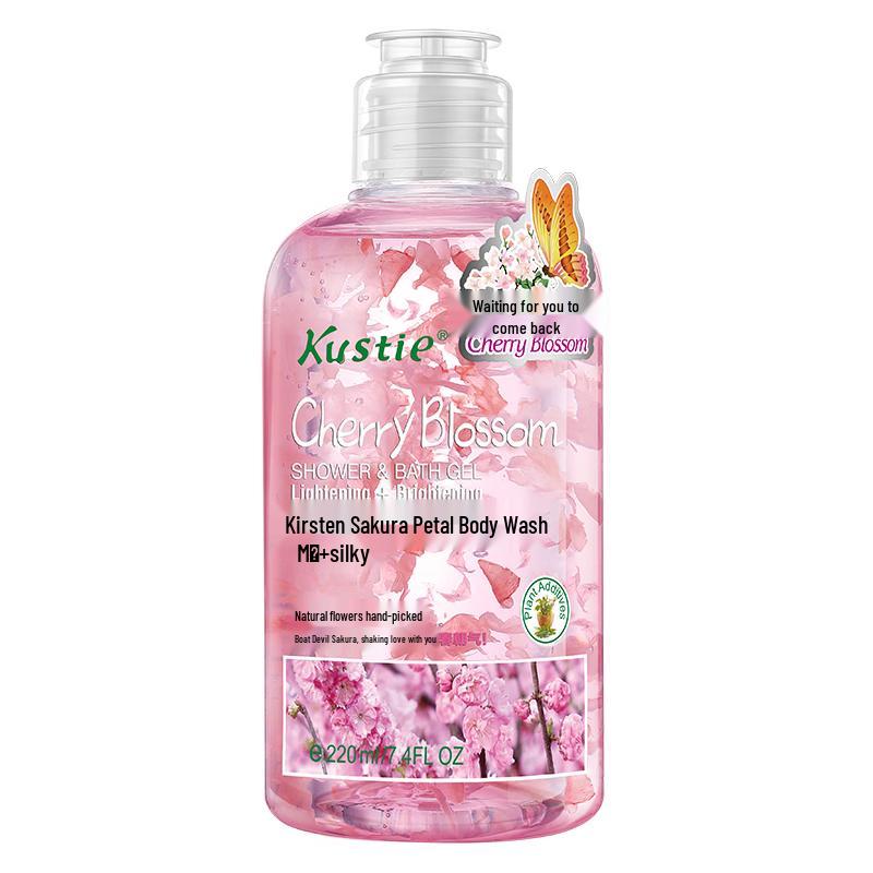 Kustie Sakura Petal Scented Body Wash