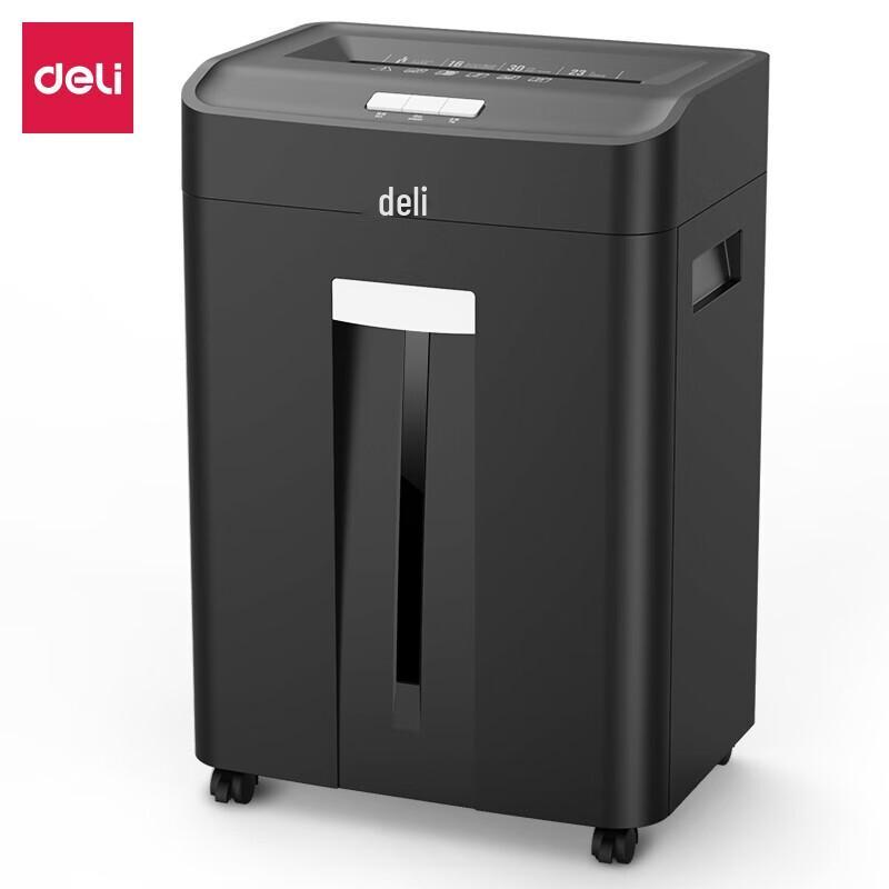 Deli Level 4 Cross-Cut Paper Shredder CN plug (adapter included)
