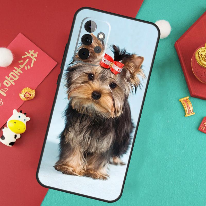 Yorkshire Terrier Dog Case For Samsung Galaxy A17 A55 A35 A15 A32 A52 A13 A33 A53 A14 A34 A54 A06 A16 A26 A36 A56