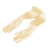 Long Fashion Women Sheer Tulle Full Finger Lace Mitten Women Gloves Thin Gloves Five Fingers Mitts