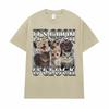 It's Goon O'Clock Funny Cute Cat Meme Graphic T Shirt Men Women Clothing Fashion Kawaii T Shirts Summer Tops 100% Cotton T-shirt