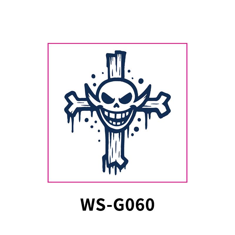 Waterproof Full Arm Flower Tattoo Stickers - Semi-Permanent for Men & Women