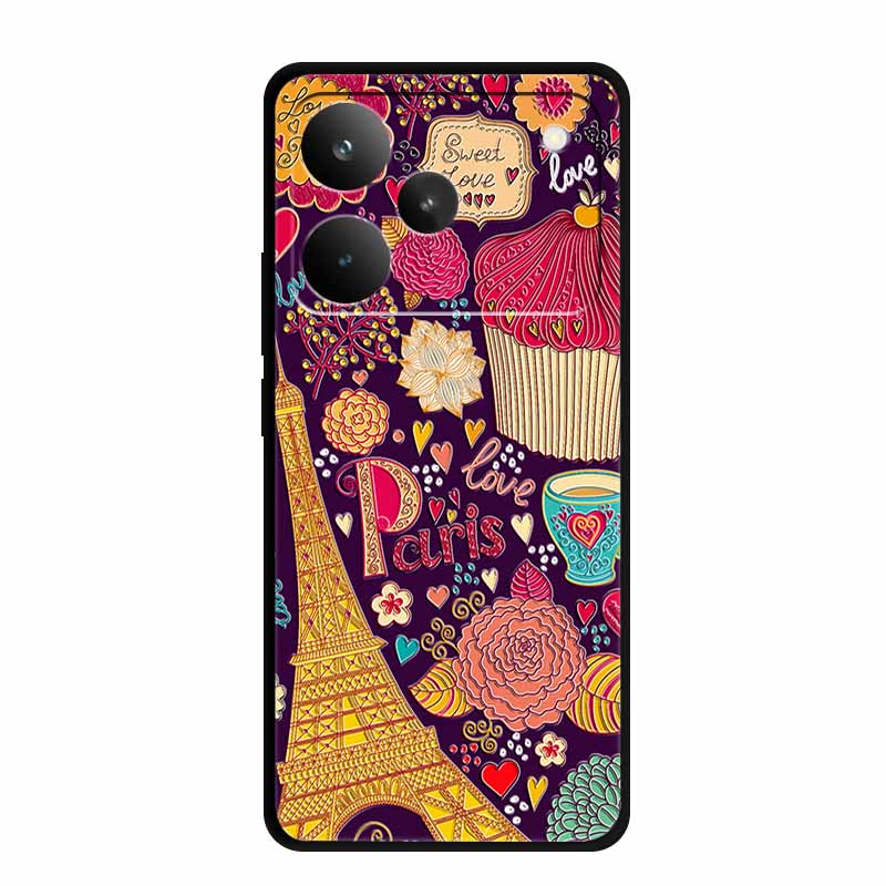 3D Hoesje Voor Realme P4 Pro 5G Telefoonhoesje P4Pro Coque Reliëf Bloemen Siliconen Zachte Achterkant Voor Realme P4 Pro Hoesje P 4 Pro