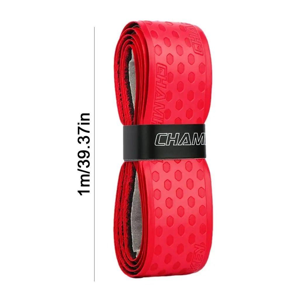 PU Stripes Bat Grip Tape Elasticity Tennis Racket Handle Grip Baseball Sweatband Tape  Softball Bat
