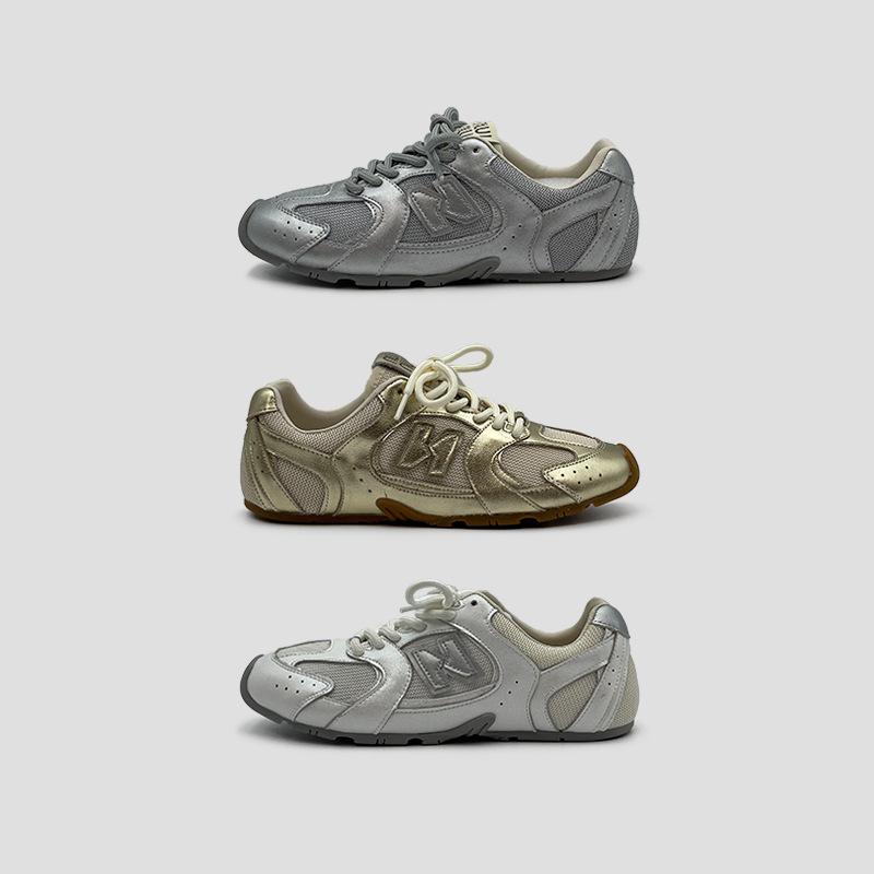 THE · FENGLIYA Forrest Gump Shoes Women's 2025 Spring Breathable Sports and Leisure Miu Home with the Same German Training Shoes