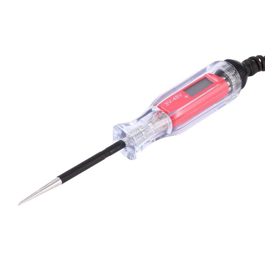 3V-48V Digital LCD Electric Circuit Tester Test Light Car Trailer RV Snowmobile