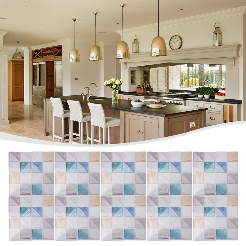 Samolepky na obklady Domácí dekorace 10% Plast 10*10cm 3D Design