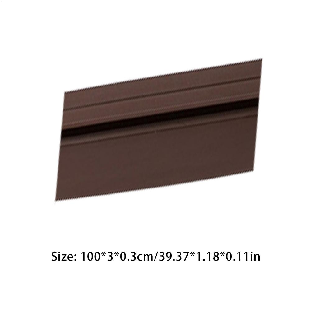Door Weather Stripping Waterproof Bottom Sealer Draft Stopper Flexible Weather Stripping Window Sealer Draft Blocker For Living