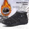 Ultra Warm Winter Boots - Anti Slip Thick Sole, Arctic Grade Insulated Snow Boots, Low Heel, Round Toe, Outdoor Hiking Solid Color, Hiking Boots