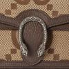Gucci Dionysus Super Double G Monogram Canvas And Leather Trim Flap Bag Women Shoulder Bag Beige 476432-UKMBN-2572