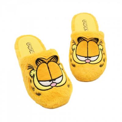Garfield unisex geborduurde pantoffels voor volwassenen