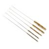 5Piece Brass Tube Brush Kits Brass Pipe Cleaning Brush for Efficient Deburring and Cleaning Pipes 6 15mm