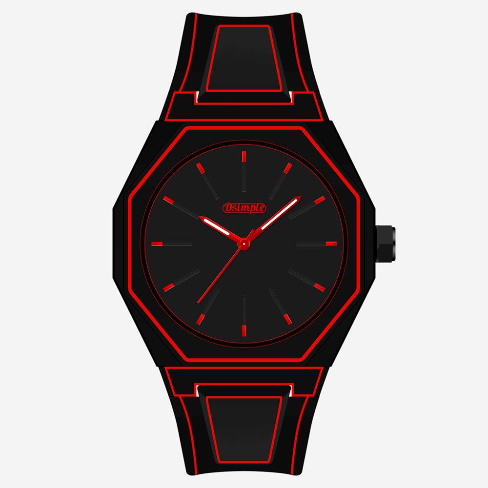 Trend Line Two-Dimensional Comic Watch Art Personality Student Watch