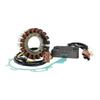 Magneto Coil Stator + Voltage Regulator + Gasket Assy for Motorcycle Engine Charging System Upgrade Fit for Aprilia RSV 1000 R