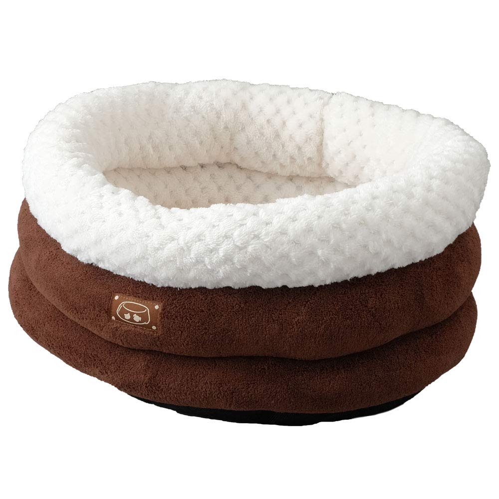 

Iris Plaza Pet Bed Double Donut Sofa Brown