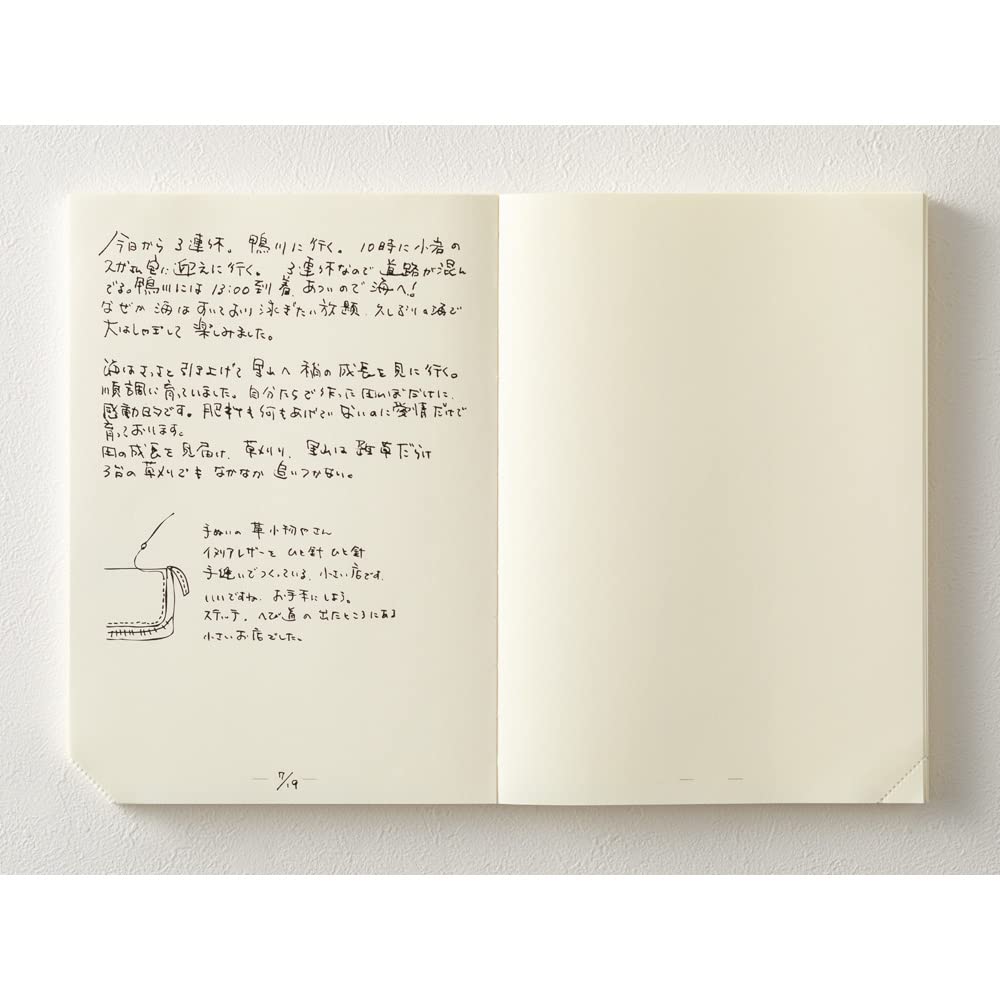 DESIGNPHIL MIDORI MD Notebook 1 Page Per 15312006 Journal, A5, Day, Blank,