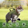 Tactical Military Cat Harness Breathable Mesh Pet Puppy Harness Adjustable Escape Proof Cat Vest for Small Dog Chihuahua Kitten