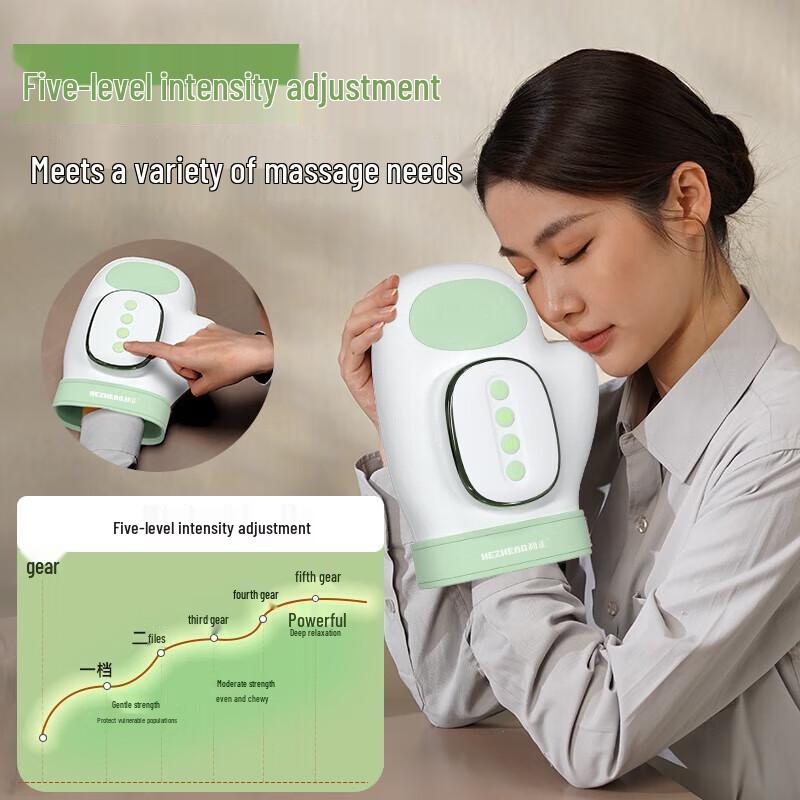Hezheng Full Hand Compression Massager with Heat