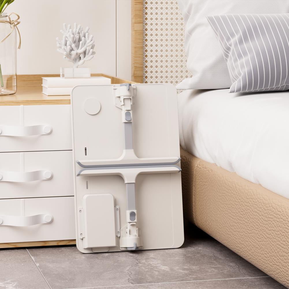 Laptop-Bett-Tablett, Höhen- und Winkelverstellbarer Laptop-Bettständer, Tragbarer Schoßtisch mit klappbaren Beinen für Sofa Couch