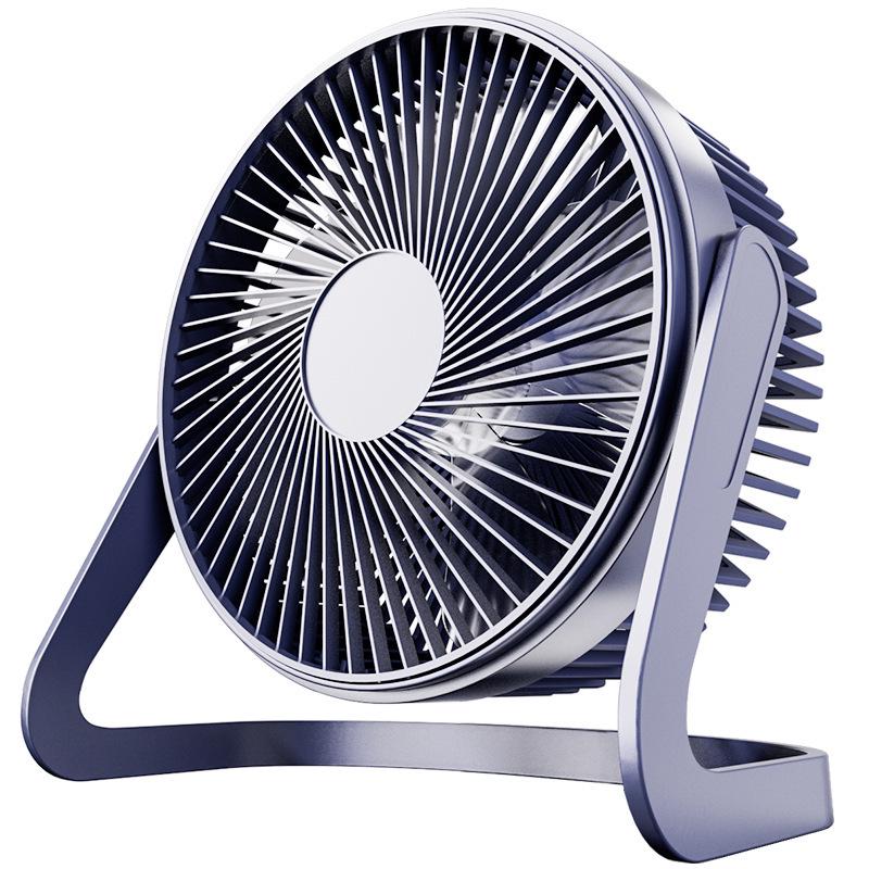 6-Zoll leiser USB-Schreibtischventilator mit zwei Geschwindigkeiten - Ideal für Wohnheime, Büros und Studenten