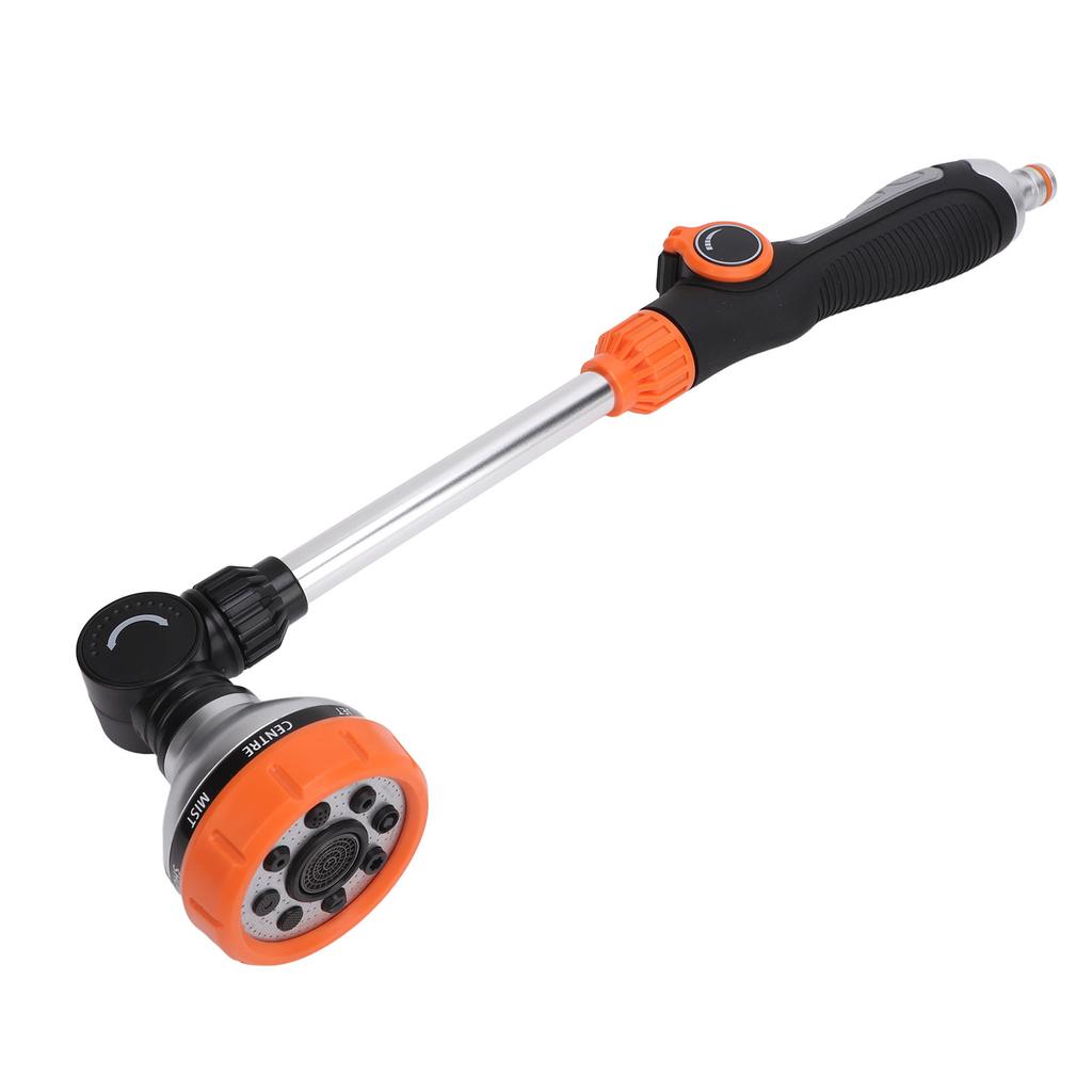 Garden Hose Wand 8 Patterns Multifunctional ABS TPR Aluminum Alloy Long Hose Nozzle Sprayer for Agriculture Irrigation