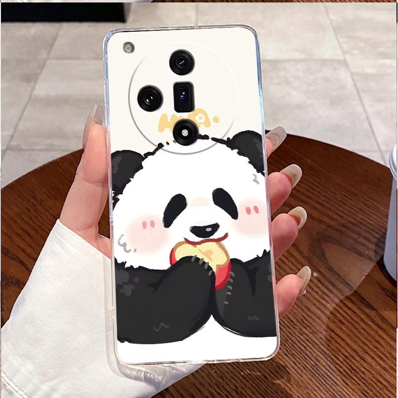 Case For OPPO Find X7 / X7 Ultra Pro 5G Clear Luxury Cute Love Rabbit Funny Pattern Slim Soft TPU Back Cover Silicone Phone Case