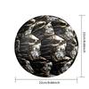 Snake and Skull Indoor Soccer Ball Size 5 Colorful All Ages Machine Stitched PVC Competition Ready Durable High-Bounce