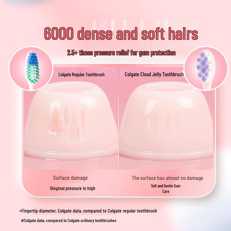 Colgate Cloud Jelly Soft Toothbrush Twin Pack