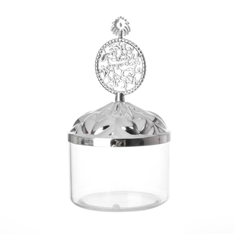 12pcs European Style Creative Wedding Candy Box Engraved Circular Packaging Box Cute Food Box Candy Gift Box Wedding Supplies