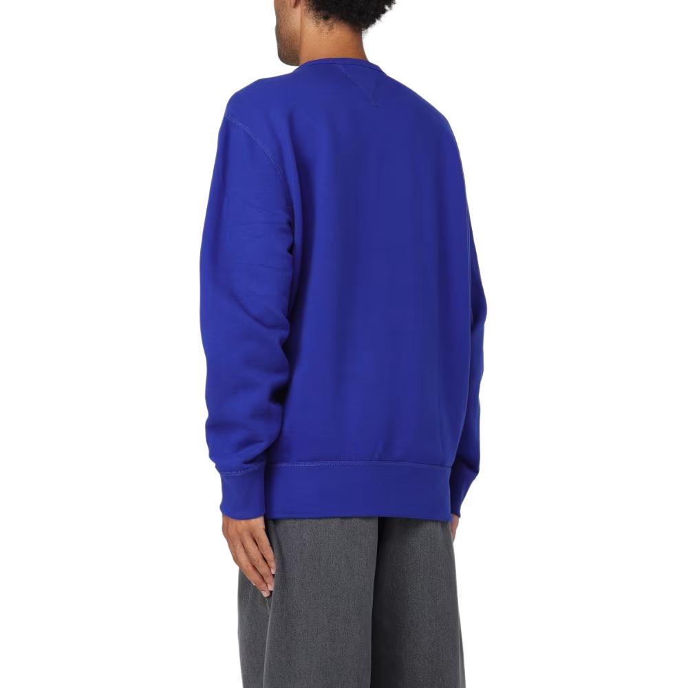 Polo Ralph Lauren Logo Embroidered Crew Neck Pullover Drop Shoulder Long Sleeve Sweater Men Sweater Blue 710766772-014