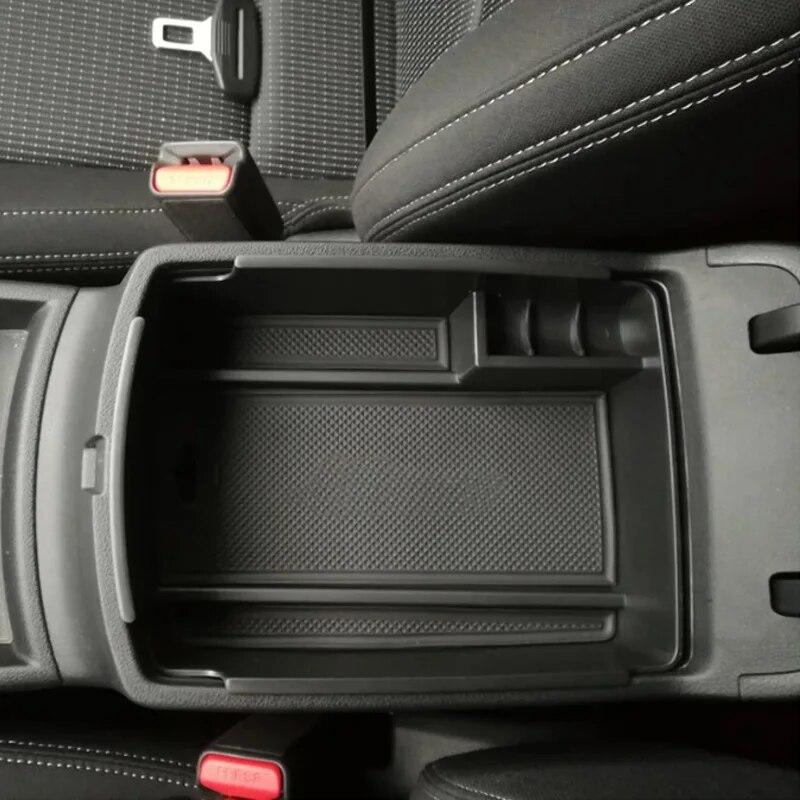 Armrest Storage Box for KIA Sportage KX5 QL AT LHD 2016 2017 - Center Console Organzier Stowing Tidying Storage Holder Tray