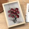 1 buc Shadow Box Hollow Keepsakes Buchet Flori Manual Rame DIY Imagine Carcasă de Memorie Tablă Artificială Afișaj Foto
